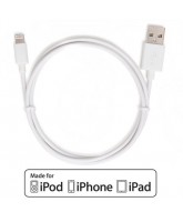 Lightning USB Data Cable Charger - 5ft, White